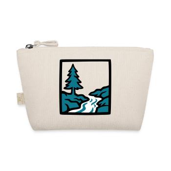 River Forest Nature Logo - Organic Pouch - nature - Front