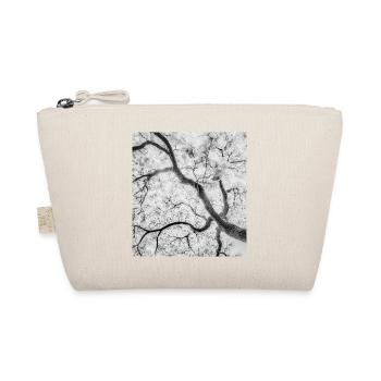 Monochrome Baumzweige Grafik - Bio-Täschchen - Natur - Vorne