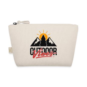 Outdoor Vibes Mountain Tree Sunrise - Organic Pouch - nature - Front