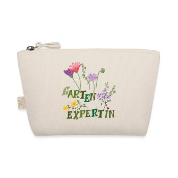 Gartenexpertin  - Bio-Täschchen - Natur - Vorne