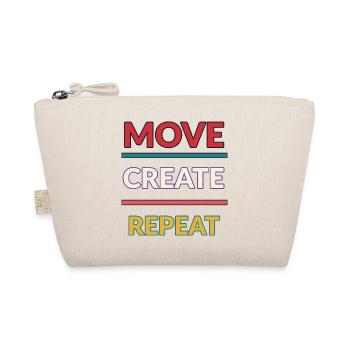 Move Create Repeat: Creative Momentum - Bio-Täschchen - Natur - Vorne