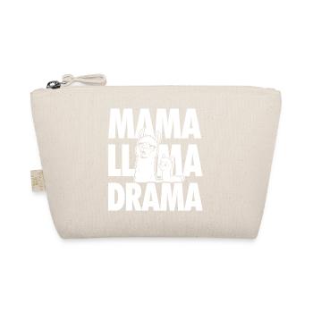 Drame Mama Llama – Motif familial drôle - Trousse biologique - nature - Devant