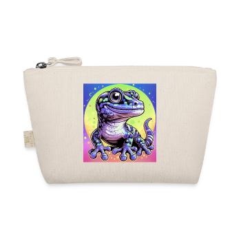 Gecko - Bio-Täschchen - Natur - Vorne