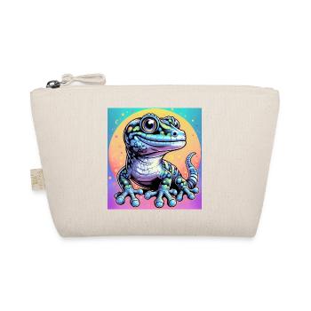 Gecko - Organic Pouch - nature - Front