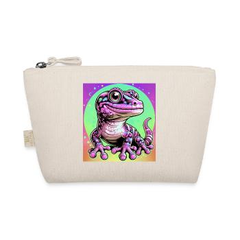 Gecko - Organic Pouch - nature - Front