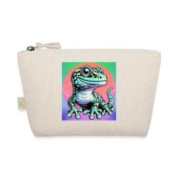 Gecko - Organic Pouch - nature - Front