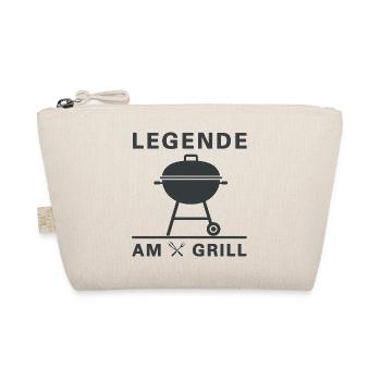 legende_am_grill - Bio-Täschchen - Natur - Vorne