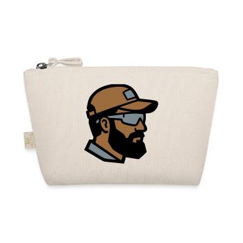 Craftsman Profile Logo - Organic Pouch - nature - Front