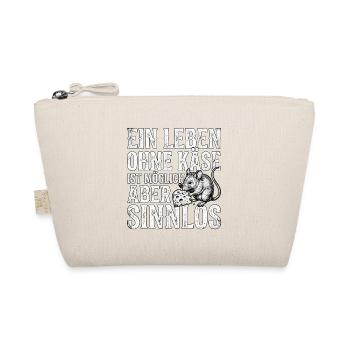 Käse Liebhaber - Bio-Täschchen - Natur - Vorne