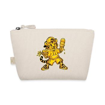 Tiger Summer Holiday - Organic Pouch - nature - Front