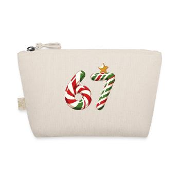 Mème Candy Cane 67 - Trousse biologique - nature - Devant