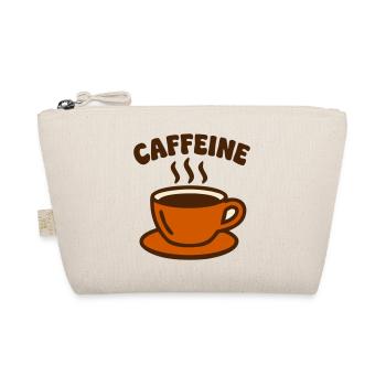 Logo de la tasse à café Coffee Caffeine - Trousse biologique - nature - Devant
