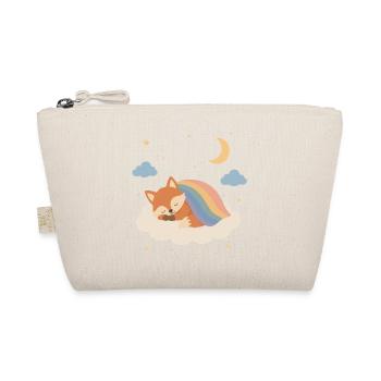 Sleeping fox under the rainbow - Organic Pouch - nature - Front