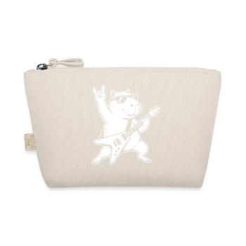 Capybara Rocker Capybara Metal Funny - Organic Pouch - nature - Front