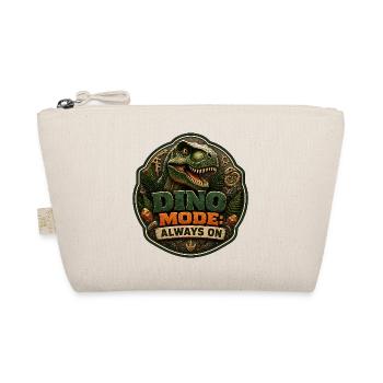 Dino Mode: Always On - Organic Pouch - nature - Front