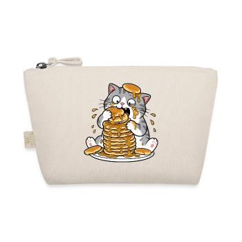 Dessin animé drôle du Chat aux Crêpes - Trousse biologique - nature - Devant
