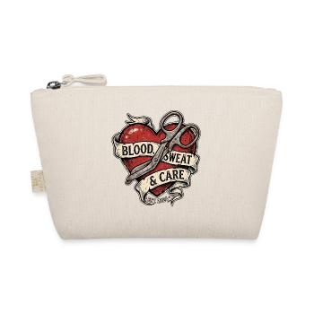 Heavy Metal Doctor Heart - Organic Pouch - nature - Front