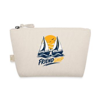 Friendship – Gemeinsam unter Segeln - Bio-Täschchen - Natur - Vorne