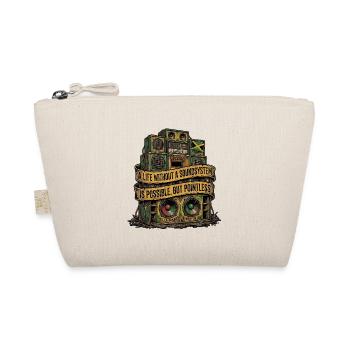 Dub Reggae Soundsystem Lover - Bio-Täschchen - Natur - Vorne