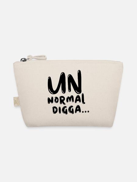 Unnormal Digga Lustiger Jugendslang Spruch - Bio-Täschchen - Natur