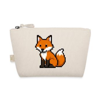 Pixel Fuchs - Bio-Täschchen - Natur - Vorne