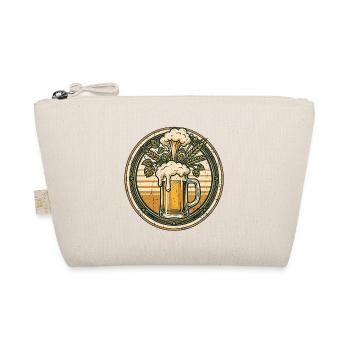 Wiesen Biergarten Bier - Bio-Täschchen - Natur - Vorne