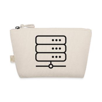 Server-Racklinien-Symbol - Bio-Täschchen - Natur - Vorne
