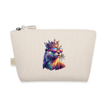 Poly Art Otter - Bio-Täschchen - Natur - Vorne