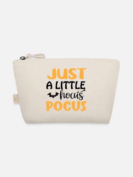 Just a little hocus pocus. - Halloween Design - Bio-Täschchen - Natur