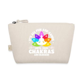 Chakra Blockade - Bio-Täschchen - Natur - Vorne