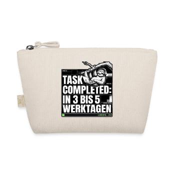 Büro Faultier - Bio-Täschchen - Natur - Vorne