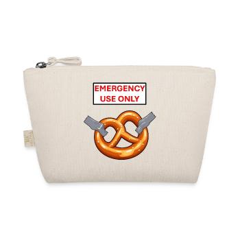 Notfall-Pretzel-Exklusivnutzung - Bio-Täschchen - Natur - Vorne