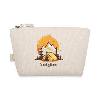 Camping Queen, Produkte für Camping Liebhaber - Bio-Täschchen - Natur - Vorne