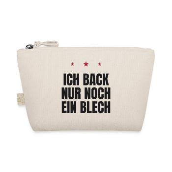 Ich back nur noch ein Blech – Weihnachtsbäckerei - Bio-Täschchen - Natur - Vorne