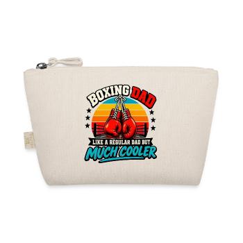 Boxvater Trainer Boxer Boxer Kampfsport Kunst - Bio-Täschchen - Natur - Vorne