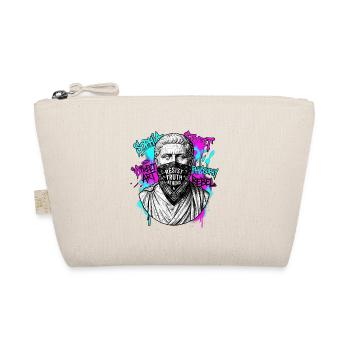 Kunst Statur Bandana - Bio-Täschchen - Natur - Vorne