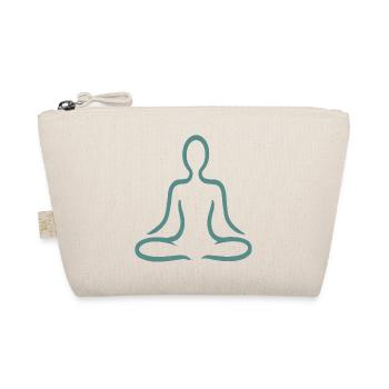 Yoga Und Meditation - Bio-Täschchen - Natur - Vorne