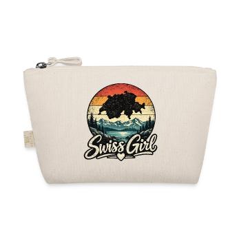 Swiss Girl Retro Look - Bio-Täschchen - Natur - Vorne