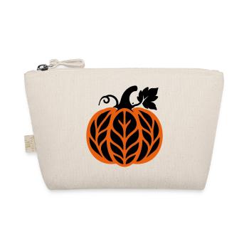Kuerbis Herbstlaub Icon - Bio-Täschchen - Natur - Vorne