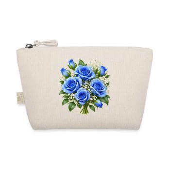 Azure Rose Bouquet - Bio-Täschchen - Natur - Vorne