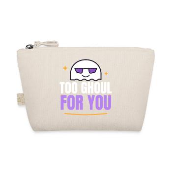 Too Ghoul for You Funny Halloween Ghost Sunglasses - Bio-Täschchen - Natur - Vorne