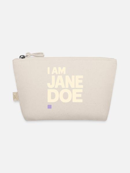 I Am Jane Doe – Klare Stimme - Feminismus - Bio-Täschchen - Natur