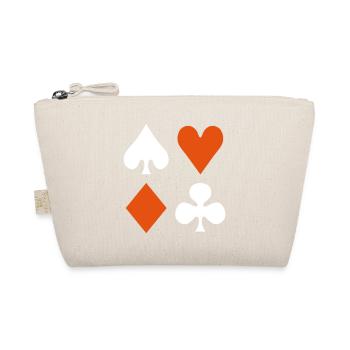 Poker - Bio-Täschchen - Natur - Vorne