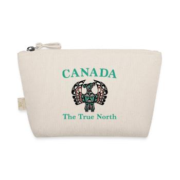 Canada - Haida Eagle-Wings - The True North - Organic Pouch - nature - Front