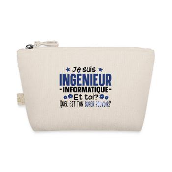 Ingénieur Métier Informatique Humour Citations - Trousse biologique - nature - Devant