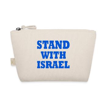 Stand with israel - Bio-Täschchen - Natur - Vorne