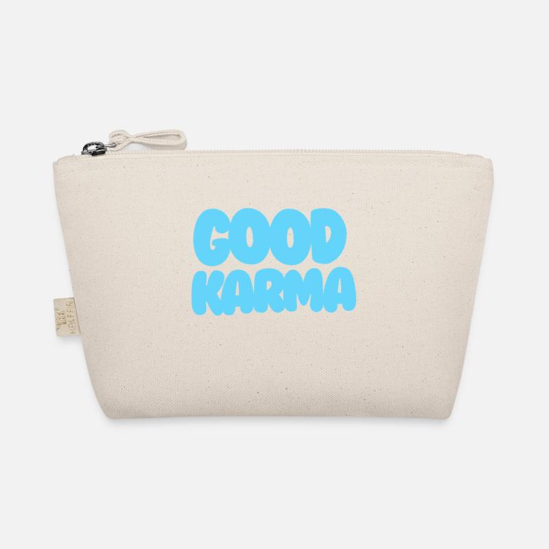 Good Karma light blue Bio-Täschchen