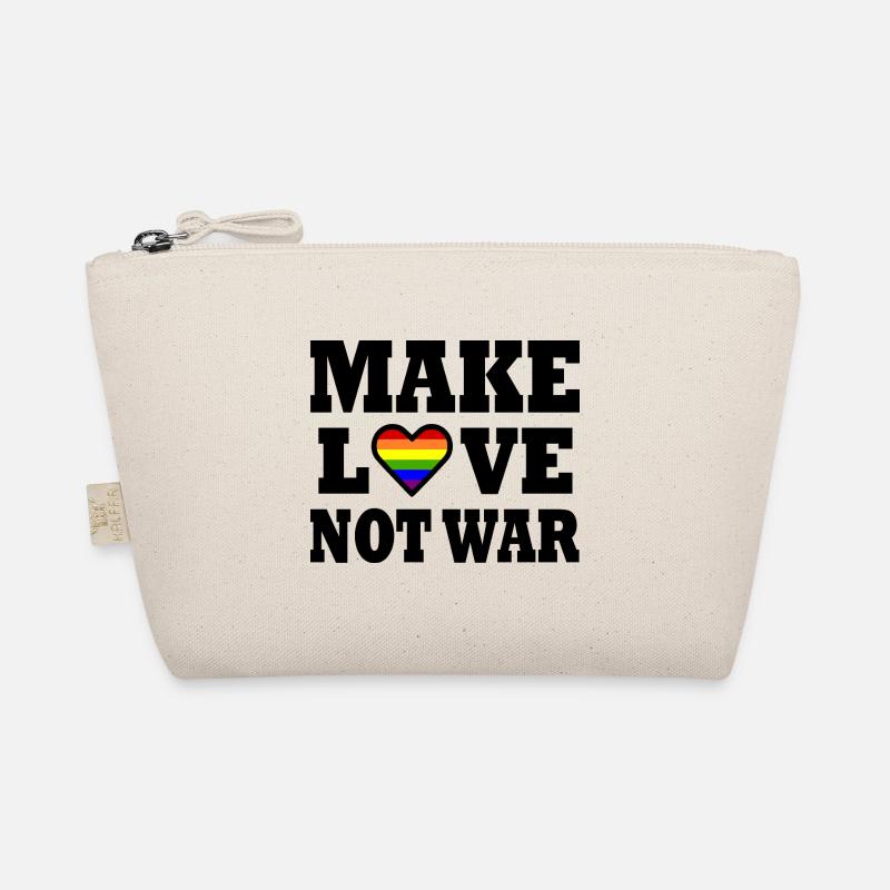 Make love not war Organic Pouch