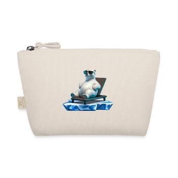 Polar Bear Sunglasses Chaise longue Ice floe - Trousse biologique - nature - Devant