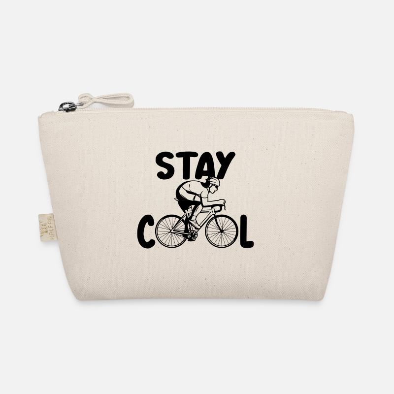 Restez cool vélo cool en disant | Couleur changeable Trousse biologique